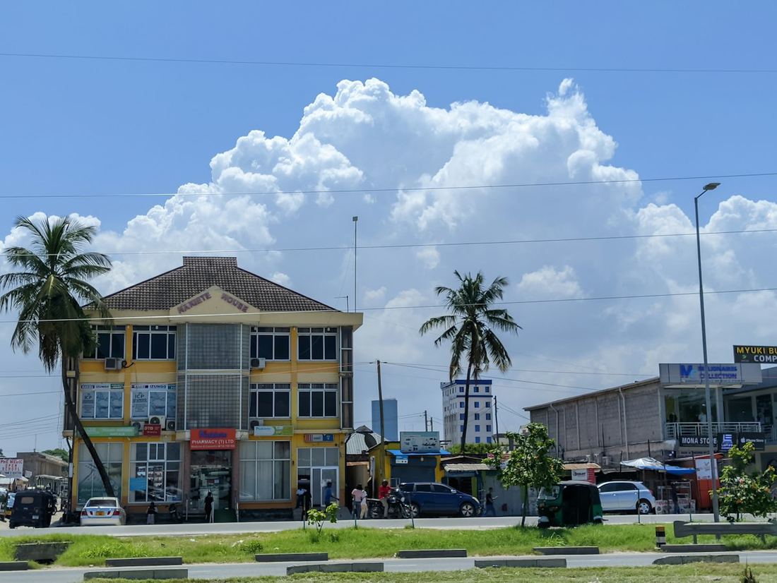 A street in Guyana